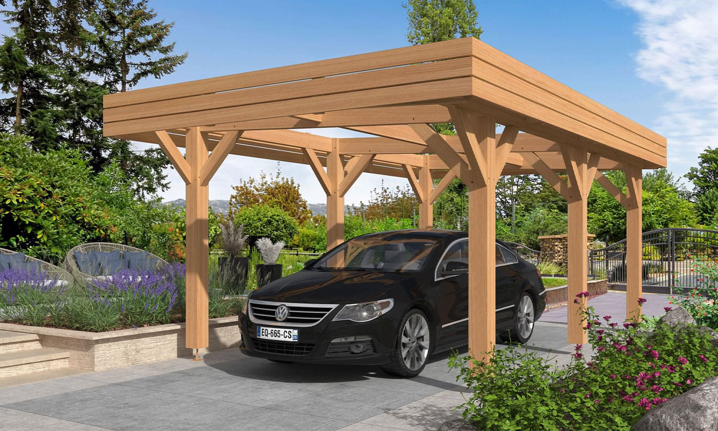 découvrez notre abri pour 1 voiture, conçu pour protéger votre véhicule des intempéries tout en optimisant votre espace extérieur. fabriqué avec des matériaux de qualité, cet abri allie praticité et esthétisme.