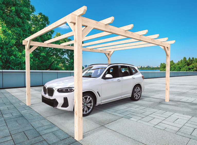 découvrez notre abri pour 1 voiture, designed pour protéger votre véhicule des intempéries tout en s'intégrant harmonieusement à votre jardin. résistant et esthétique, cet abri est la solution idéale pour garantir la longévité de votre automobile.