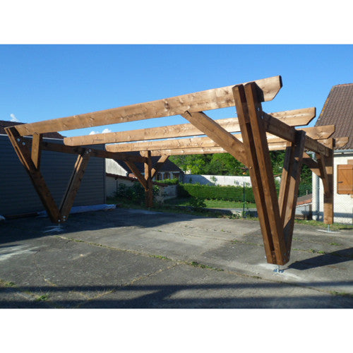 découvrez notre abri 2 voitures, une solution idéale pour protéger votre véhicule des intempéries tout en optimisant l'espace de votre extérieur. alliez esthétisme et fonctionnalité pour un garage pratique et design.