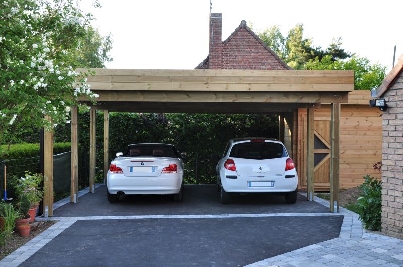 découvrez notre abri 2 voitures, la solution idéale pour protéger efficacement vos véhicules des intempéries. fabriqué avec des matériaux durables, cet abri offre un espace sécurisé tout en s'intégrant harmonieusement dans votre jardin. optez pour un rangement pratique et élégant!