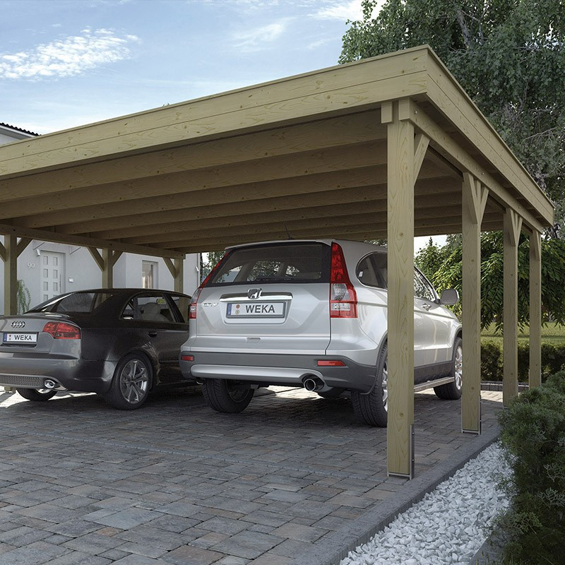 découvrez notre abri bois garage double, une solution idéale pour protéger vos véhicules et optimiser votre espace extérieur. conçu en bois de qualité, cet abri allie fonctionnalité et esthétique, tout en s'intégrant harmonieusement dans votre jardin. profitez d'une protection durable contre les intempéries avec notre abri garage pratique et élégant.