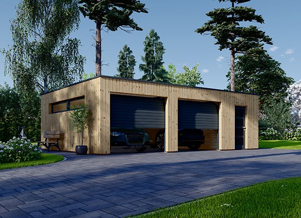 découvrez notre abri bois garage double, idéal pour protéger vos véhicules et stocker vos outils. avec une construction durable et esthétique, cet abri s'intègre parfaitement dans votre jardin tout en offrant un espace fonctionnel et pratique.