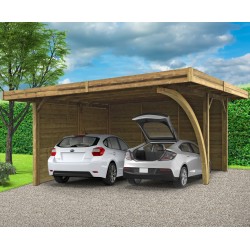 découvrez notre abri voiture 2 places, l'option idéale pour protéger vos véhicules des intempéries tout en apportant une touche esthétique à votre jardin. fabriqué avec des matériaux robustes, cet abri garantit durabilité et sécurité. parfait pour les familles ou les passionnés d'automobile!