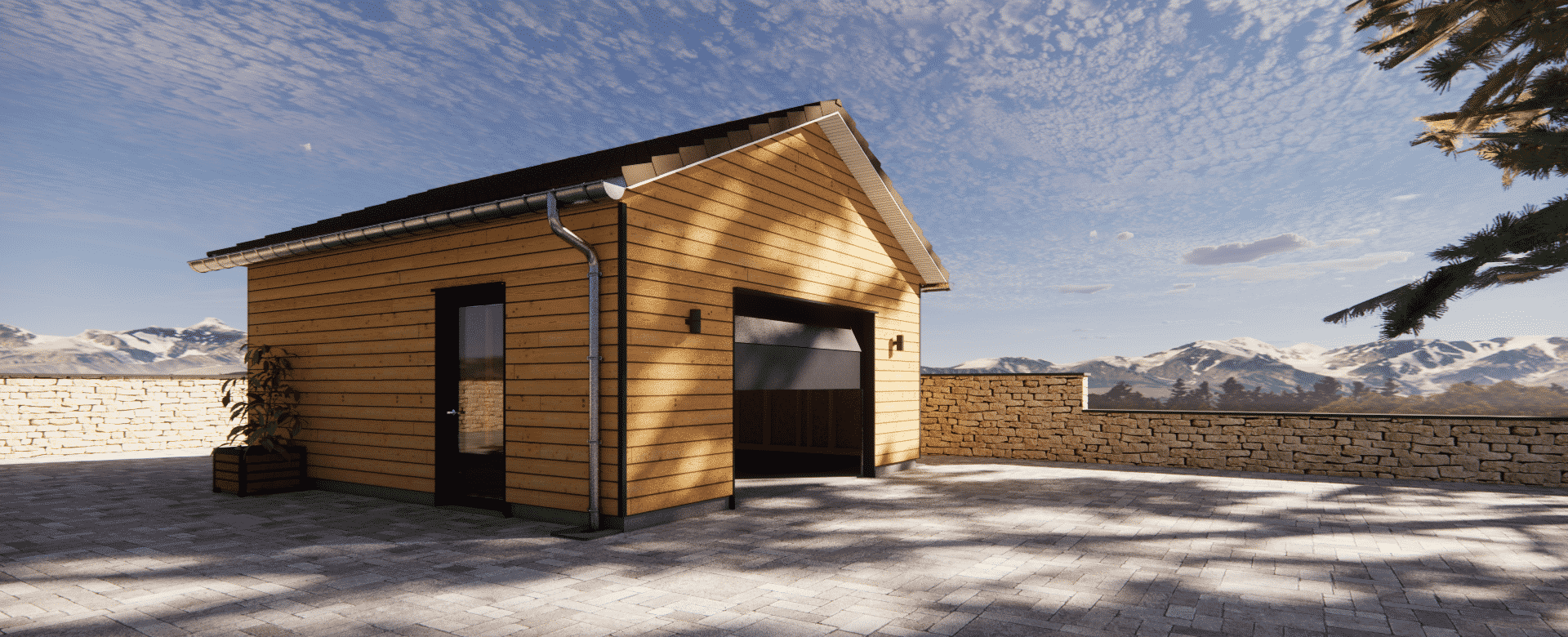 découvrez notre abri voiture en bois avec atelier intégré, idéal pour protéger votre véhicule tout en offrant un espace pratique pour vos projets de bricolage. durable et esthétique, cet abri allie fonctionnalité et charme naturel.