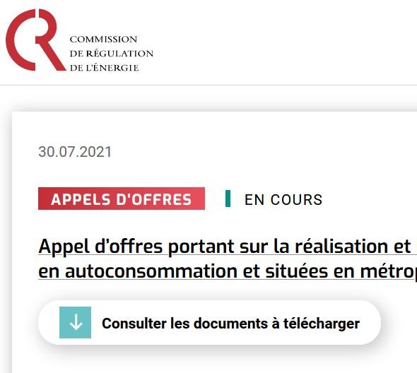 découvrez notre appel d'offres dédié à l'autoconsommation énergétique. participez à une initiative innovante pour optimiser votre consommation d'énergie et réduire vos factures. rejoignez-nous dans la transition énergétique et contribuez à un avenir durable.