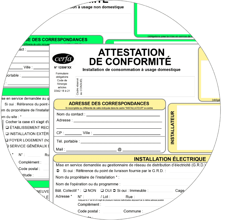 obtenez rapidement votre attestation consuel pour valider la conformité de vos installations électriques. découvrez les étapes à suivre et les documents nécessaires pour faciliter votre démarche.