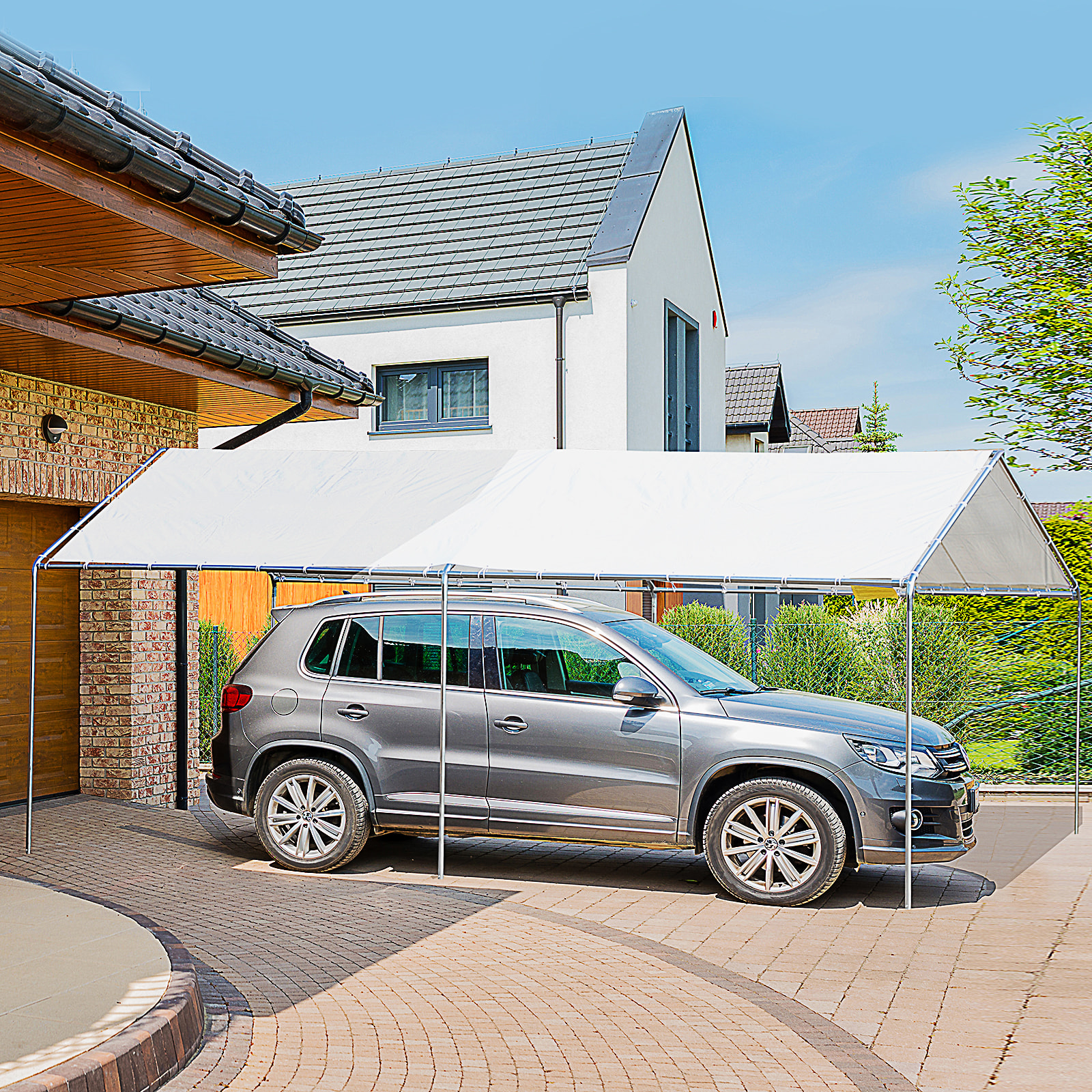 découvrez notre sélection d'auvents pour voiture, conçus pour protéger votre véhicule des intempéries et du soleil. idéaux pour les amateurs de plein air, nos auvents offrent une solution pratique et esthétique pour votre véhicule.