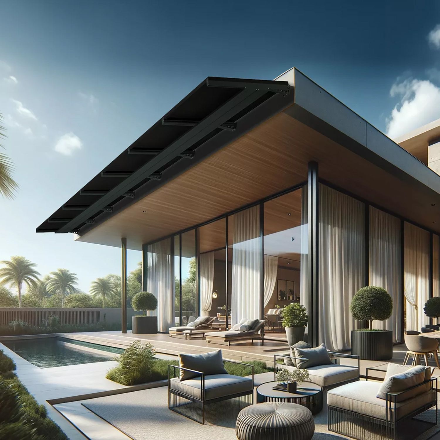 découvrez nos auvents solaires, alliant design et écologie pour protéger votre terrasse tout en réduisant votre empreinte carbone. profitez de l'ombre et de l'efficacité énergétique avec nos solutions innovantes.