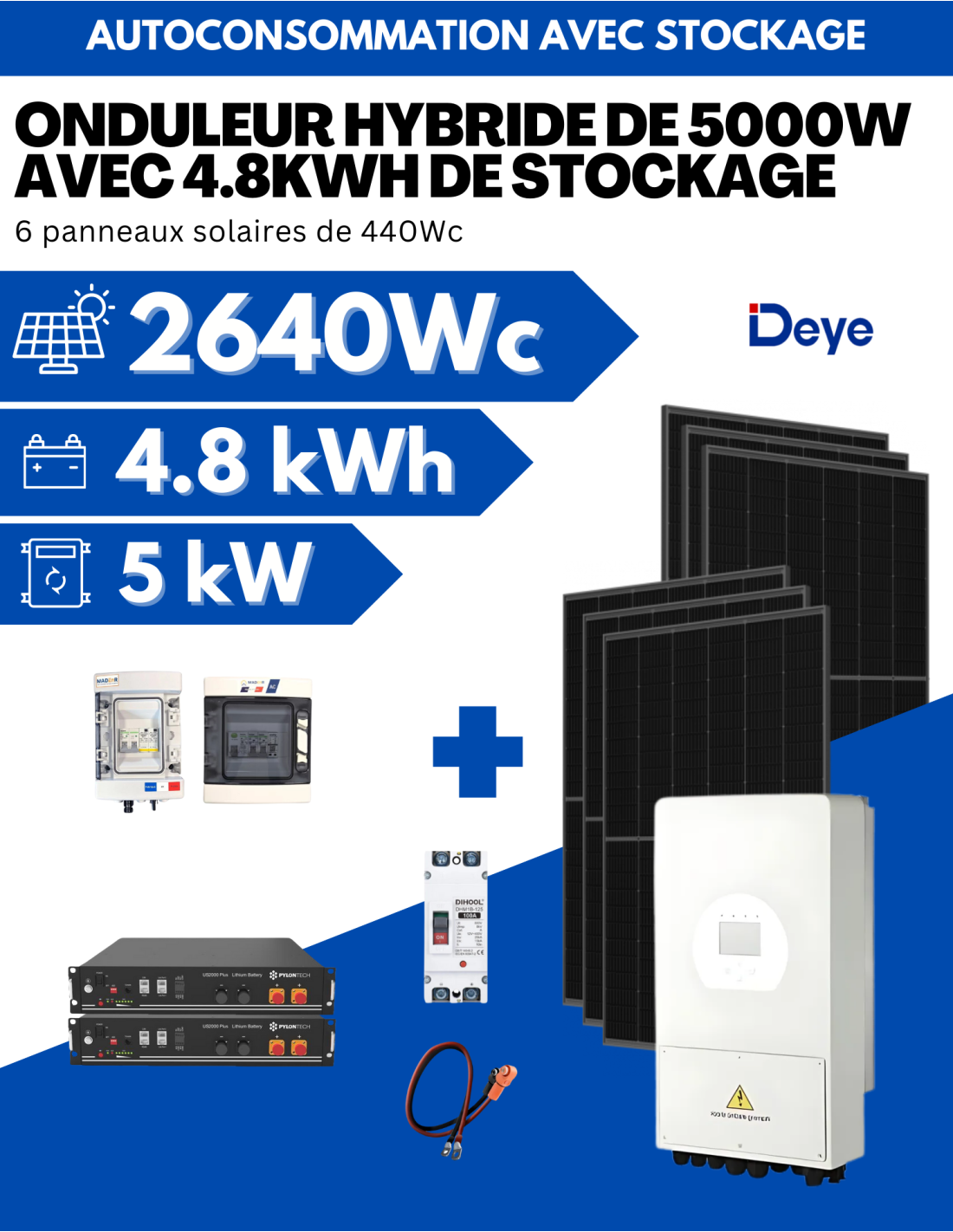 découvrez notre batterie solaire li-ion, spécialement conçue pour stocker efficacement l'énergie solaire. idéale pour vos projets d'énergie renouvelable, elle offre une durée de vie prolongée et une performance optimale. optez pour une solution éco-responsable et fiable pour vos besoins énergétiques!