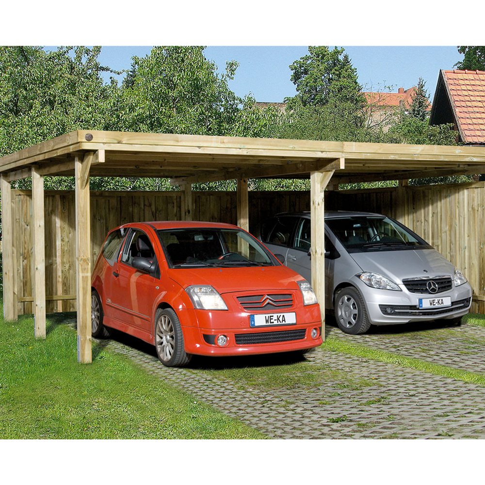 découvrez notre carport pour 2 voitures, une solution idéale pour protéger vos véhicules des intempéries tout en ajoutant une touche esthétique à votre extérieur. résistant et pratique, il s'intègre parfaitement dans votre jardin.