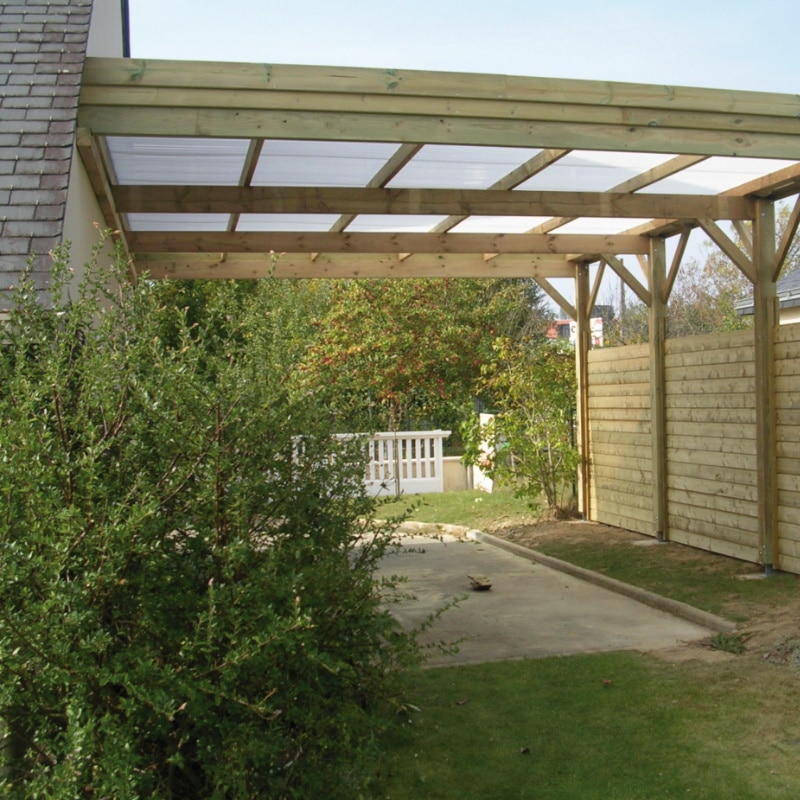 découvrez nos carports en bois, alliant design et fonctionnalité. idéals pour protéger votre véhicule des intempéries tout en embellissant votre jardin, nos carports sont fabriqués avec des matériaux de qualité pour une durabilité à long terme.