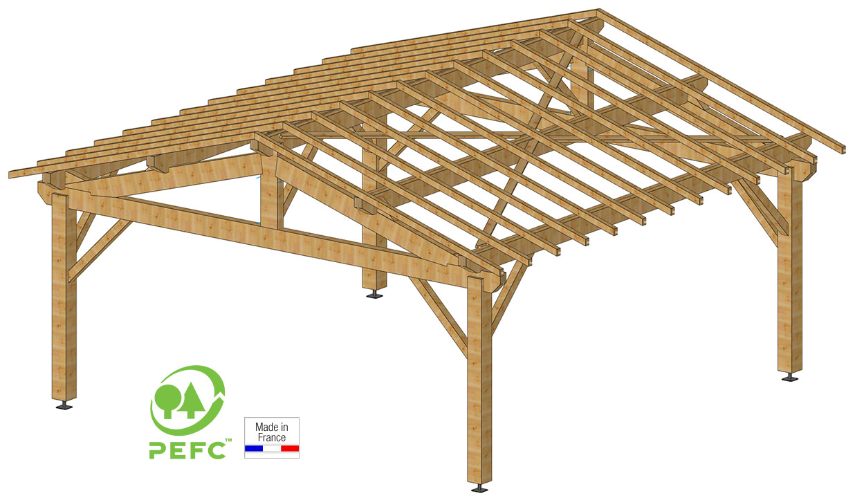 découvrez notre sélection de carports en bois, alliant esthétique et fonctionnalité. protégez votre véhicule des intempéries tout en ajoutant une touche naturelle à votre jardin. idéal pour un aménagement extérieur harmonieux et durable.