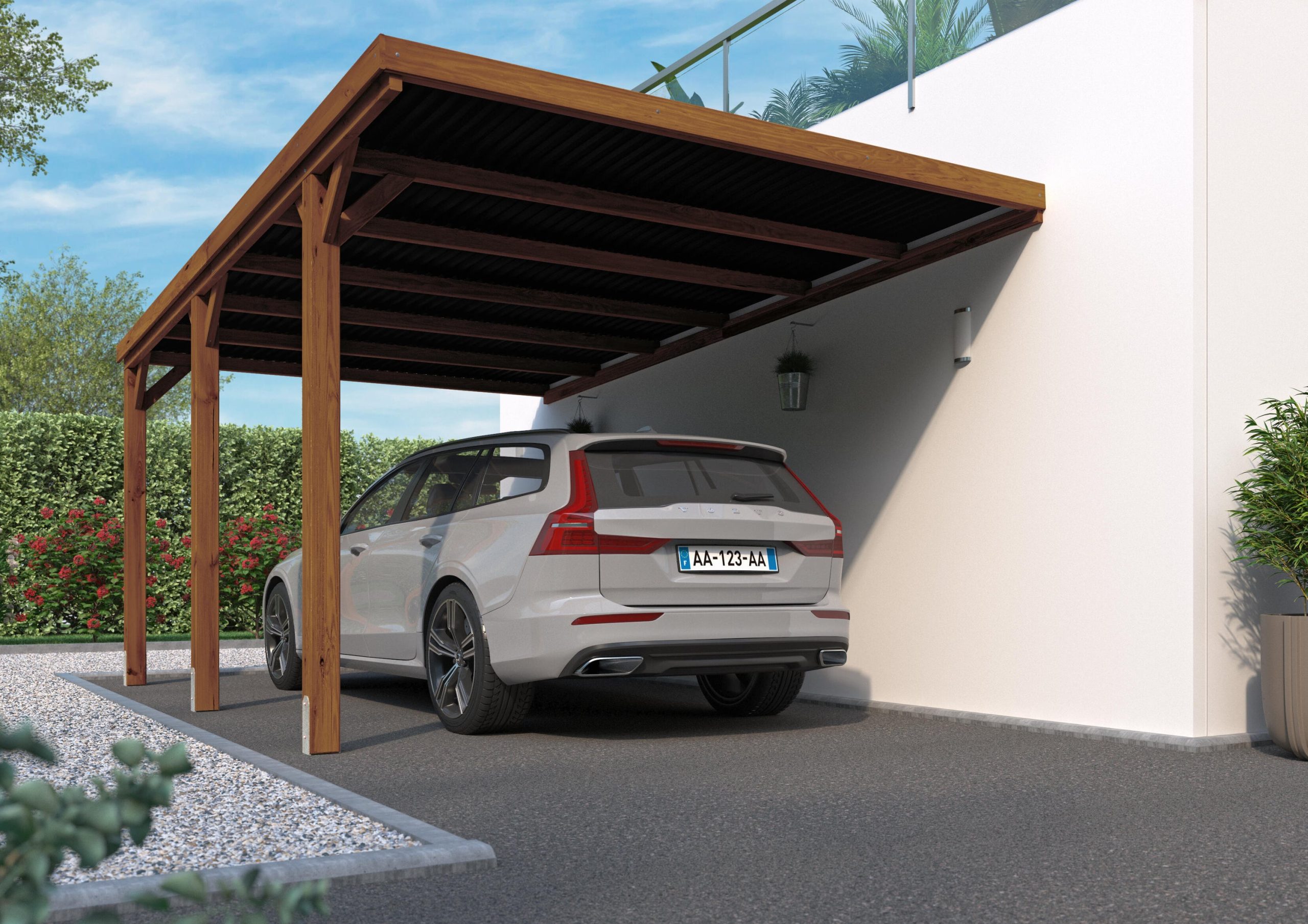 découvrez notre sélection de carports design et fonctionnels, idéaux pour protéger votre véhicule des intempéries tout en apportant une touche esthétique à votre jardin. explorez nos modèles adaptés à tous les besoins et budgets.