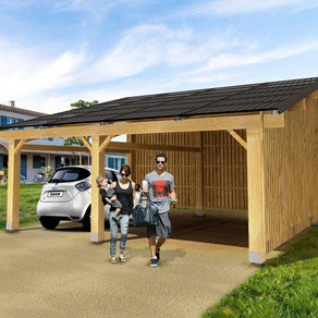 découvrez notre carport solaire, une solution parfaite pour protéger votre véhicule tout en générant de l'énergie renouvelable. alliez écologie et praticité grâce à cet abri équipé de panneaux photovoltaïques, idéal pour réduire votre empreinte carbone et réaliser des économies sur votre facture d'électricité.