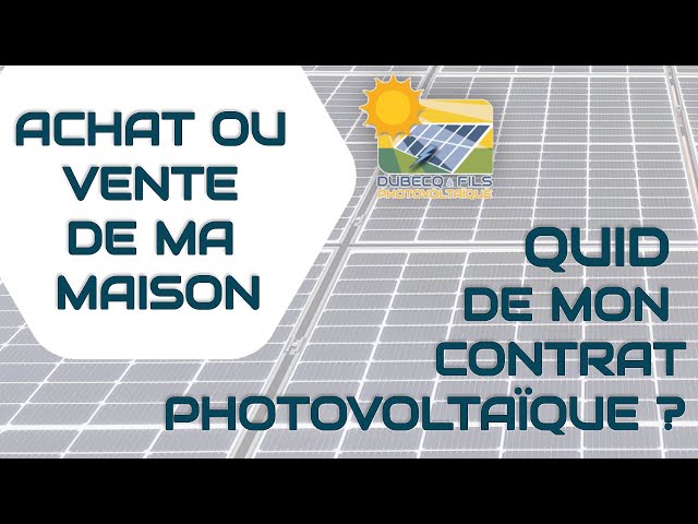 découvrez tout ce qu'il faut savoir sur la cession photovoltaïque : les avantages, les étapes du processus, et comment optimiser votre production d'énergie solaire tout en maximisant votre retour sur investissement.