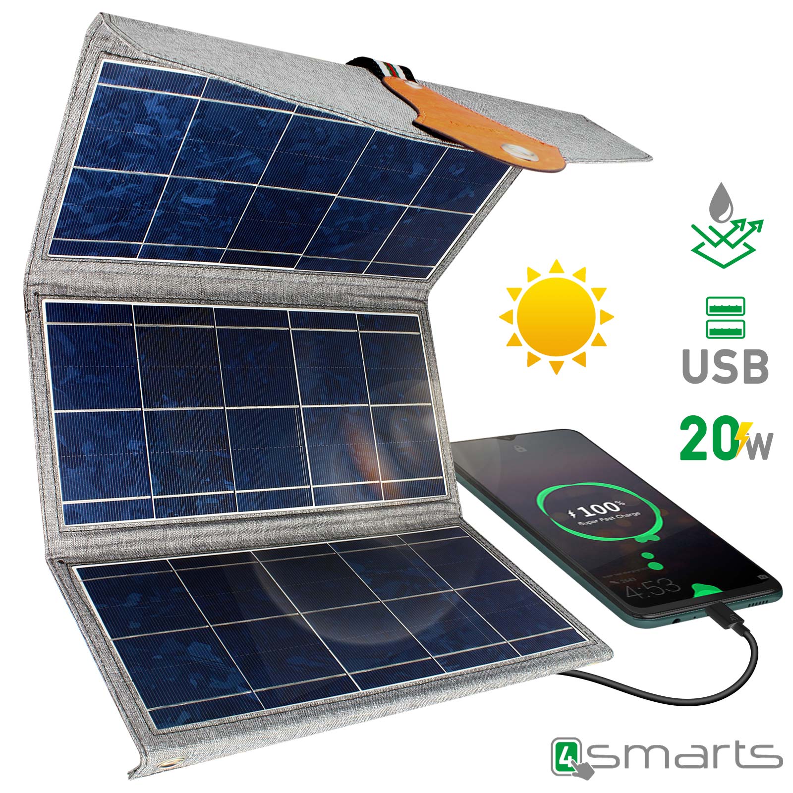découvrez notre chargeur solaire innovant, idéal pour recharger vos appareils électroniques de manière écologique et autonome. parfait pour vos aventures en plein air, il combine performance et respect de l'environnement.