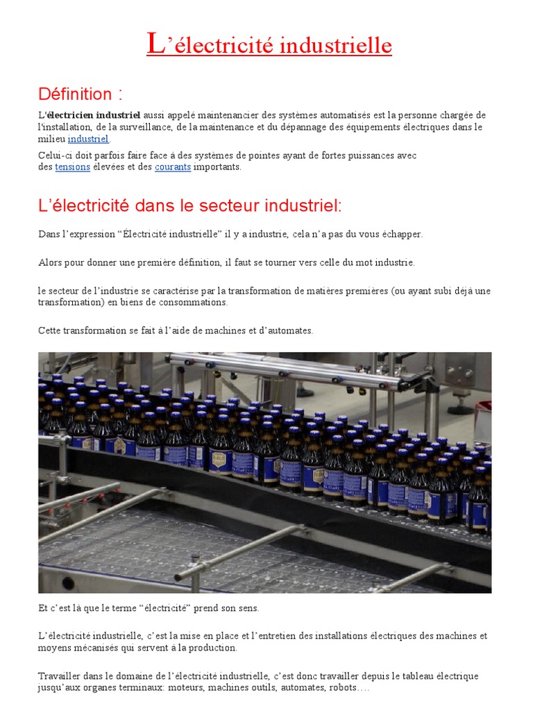 découvrez la définition de l'électricité, une forme d'énergie essentielle qui alimente notre quotidien. explorez ses principes fondamentaux, ses applications variées et son rôle crucial dans les technologies modernes.