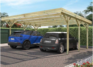 découvrez notre abri 2 voitures, l'option idéale pour protéger vos véhicules des intempéries et du soleil. conçu avec des matériaux durables et modernes, cet abri offre à la fois fonctionnalité et esthétisme. parfait pour optimiser votre espace extérieur tout en garantissant la sécurité de vos voitures.