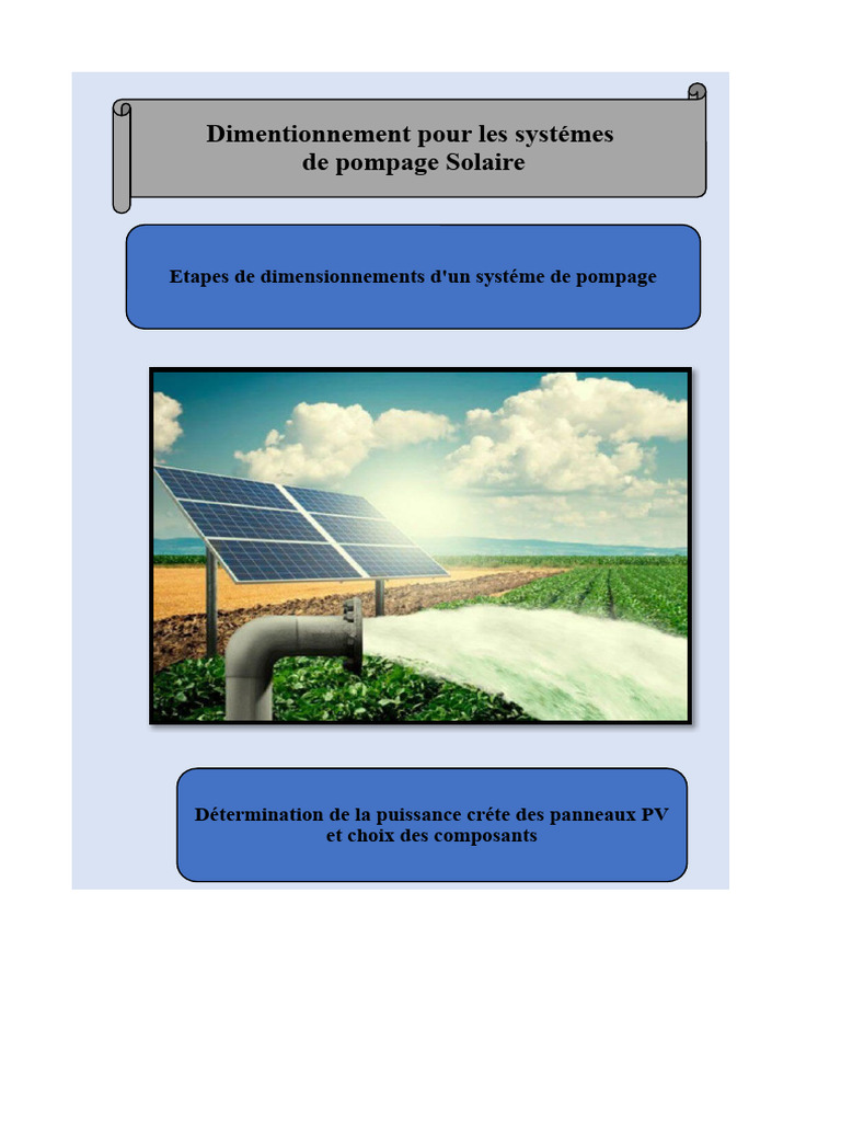 découvrez notre modèle excel de dimensionnement photovoltaïque, conçu pour vous aider à optimiser la taille de votre installation solaire. ce fichier vous permettra decalculer la puissance nécessaire, d'évaluer les économies d'énergie et d'estimer le retour sur investissement, le tout de manière simple et efficace.