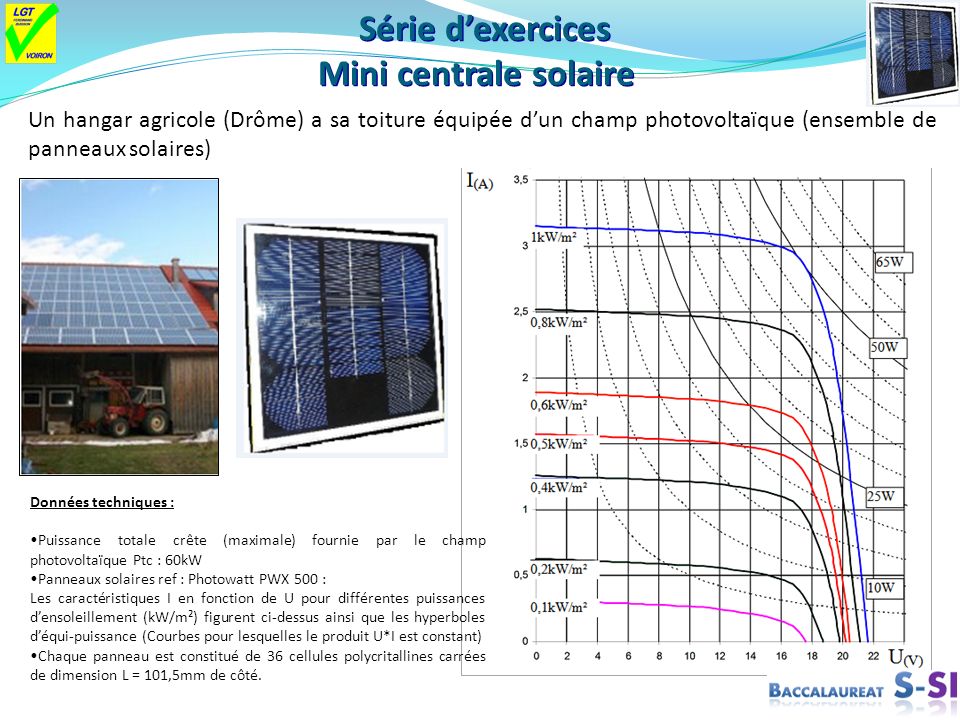 découvrez notre exercice photovoltaïque qui vous permet de comprendre les principes de l'énergie solaire et comment optimiser l'utilisation des panneaux photovoltaïques. idéal pour étudiants et professionnels souhaitant approfondir leurs connaissances en énergies renouvelables.