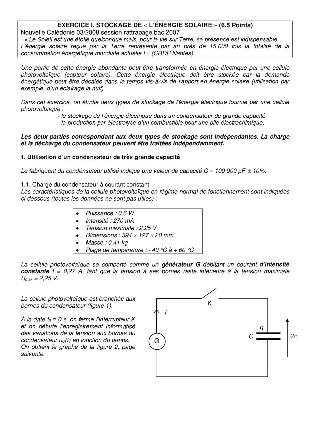 découvrez notre sélection d'exercices corrigés sur le photovoltaïque, conçus pour vous aider à maîtriser les concepts clés de cette technologie énergétique. idéal pour les étudiants et professionnels, ces exos vous offrent une pratique approfondie et des solutions détaillées.