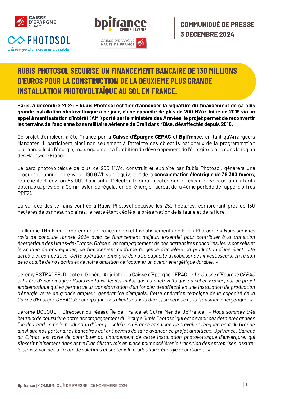 découvrez nos solutions de financement photovoltaïque adaptées à vos besoins. investissez dans l'énergie renouvelable et réduisez vos factures d'électricité tout en contribuant à un avenir durable. profitez d'aides et de garanties pour rendre votre projet accessible et rentable.