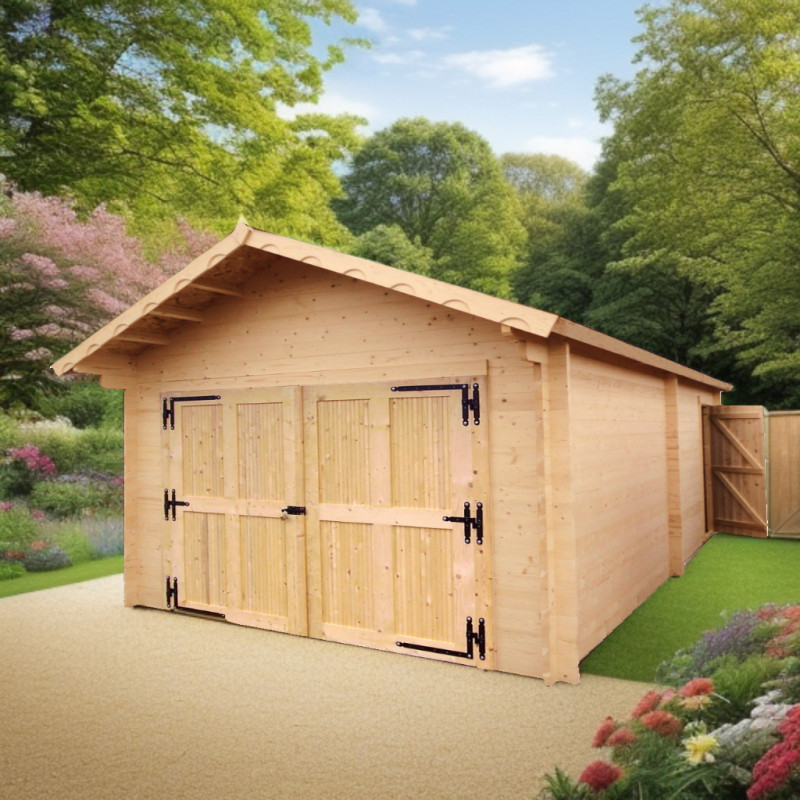 découvrez notre gamme de garages en bois, alliant esthétisme et durabilité. offrez à votre véhicule une protection optimale tout en embellissant votre espace extérieur. fabriqués avec des matériaux de qualité, nos garages en bois sont adaptés à tous vos besoins.