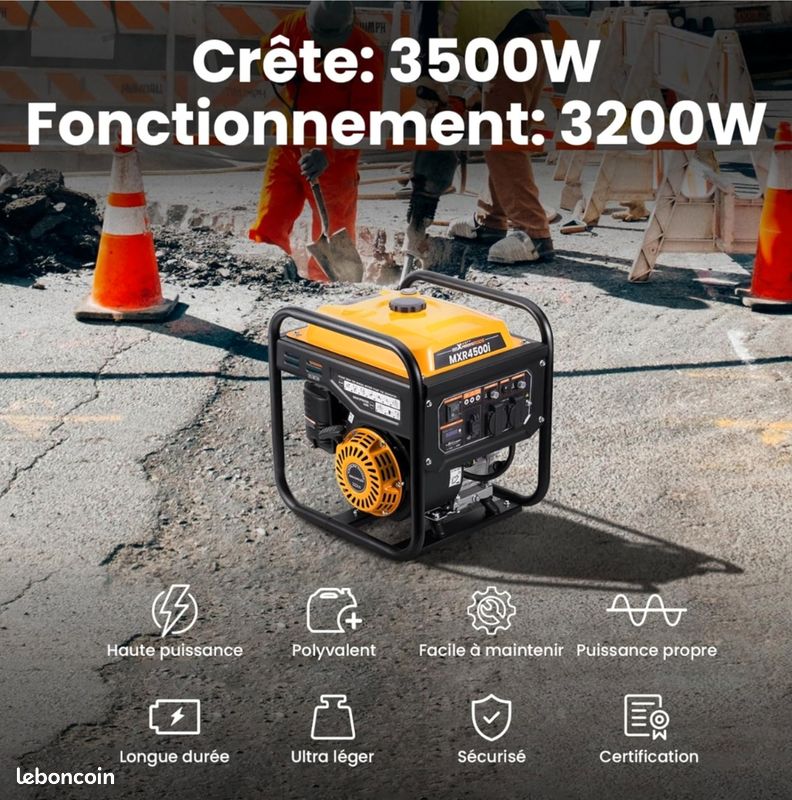 découvrez notre sélection de groupes électrogènes pour maison, idéaux pour assurer une alimentation électrique fiable en cas de coupure. profitez de performances optimales, de la facilité d'utilisation et de la sécurité, tout en garantissant le confort de votre foyer. explorez nos modèles adaptés à vos besoins !