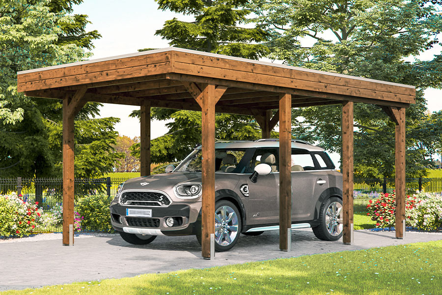 découvrez notre kit abri voiture en bois, conçu pour protéger votre véhicule des intempéries tout en ajoutant une touche d'élégance à votre extérieur. facile à assembler et durable, il est l'option idéale pour les amateurs de jardinage et les propriétaires soucieux de l'entretien de leur voiture.