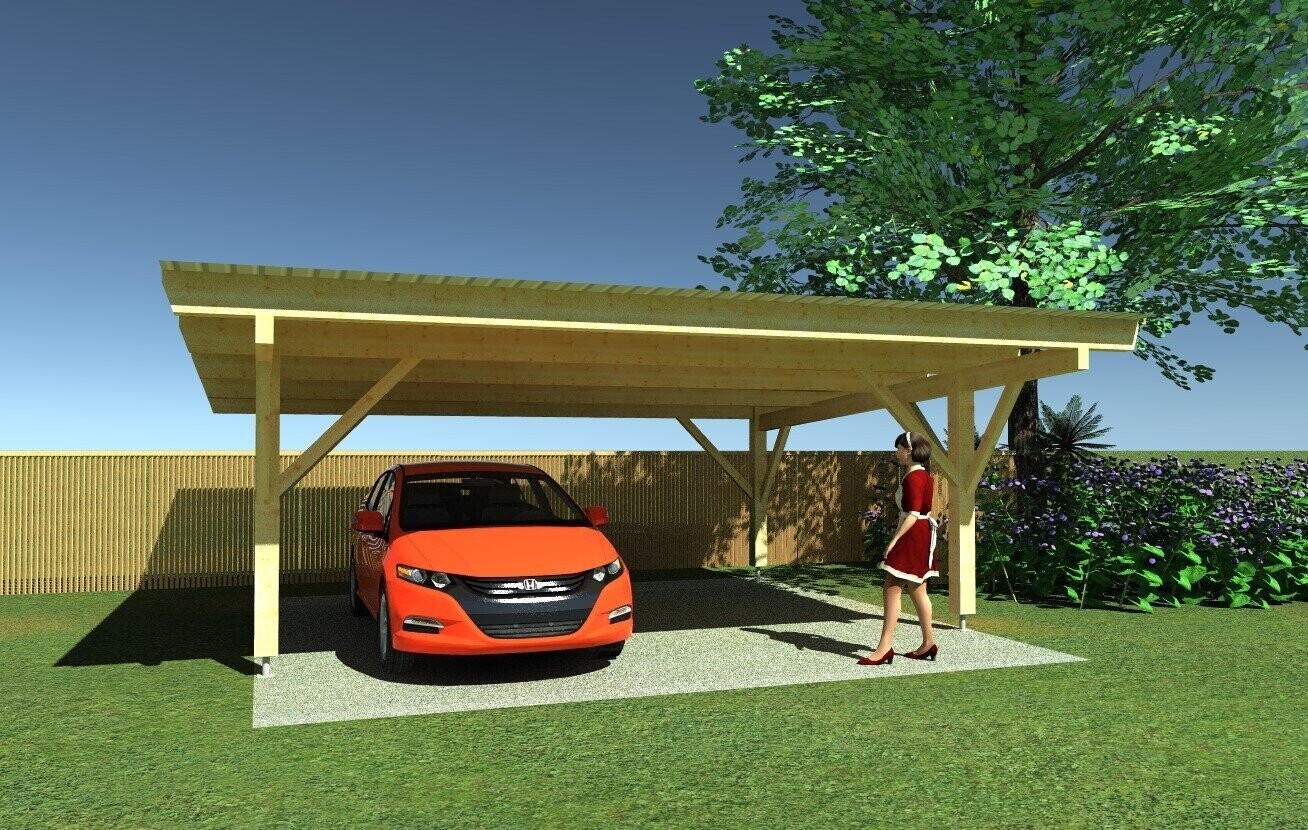 découvrez notre kit abri voiture en bois, conçu pour protéger efficacement votre véhicule des intempéries. facile à assembler et durable, il allie esthétisme et fonctionnalité pour s'adapter à tous les jardins. protégez votre investissement avec style !