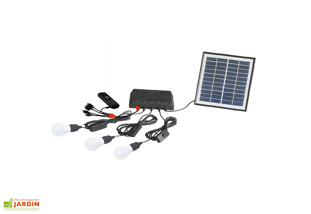découvrez notre kit d'éclairage solaire pour jardin, parfait pour illuminer vos espaces extérieurs tout en respectant l'environnement. facile à installer et autonome, il apporte une ambiance chaleureuse à vos soirées estivales.