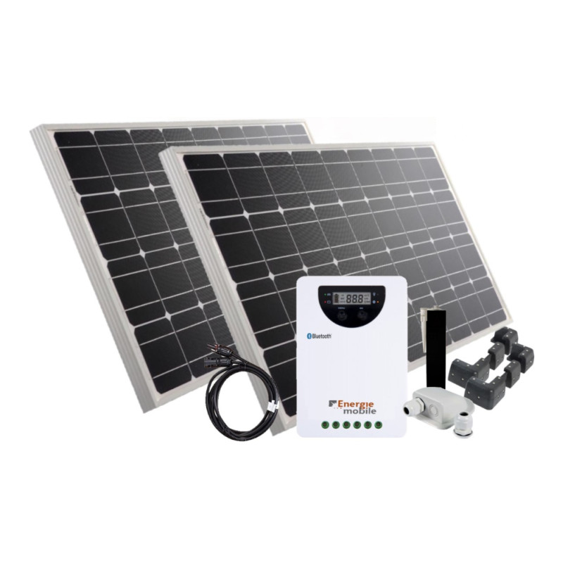 découvrez notre kit solaire complet, une solution écologique et économique pour réduire votre facture d'électricité. facile à installer, ce kit vous permet de produire votre propre énergie renouvelable tout en préservant l'environnement. idéal pour les maisons, les camping-cars et plus encore !