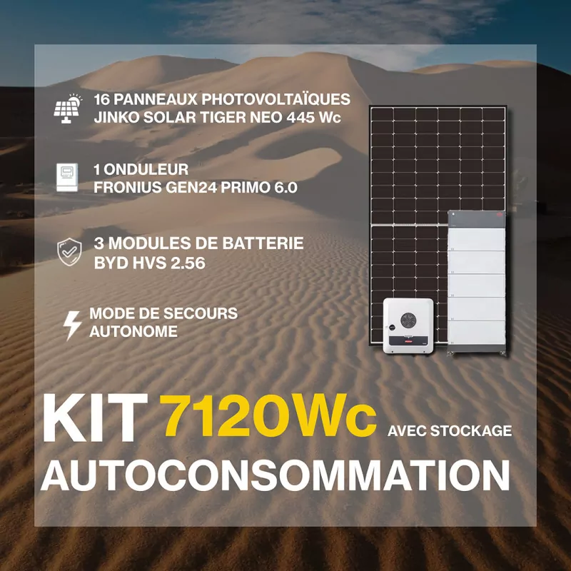 découvrez notre kit solaire de 6 kwc, une solution idéale pour réduire votre facture d'électricité et contribuer à la préservation de l'environnement. facile à installer et performant, ce kit vous permet de profiter d'une énergie renouvelable et économique. transformez votre espace en générateur d'énergie propre !