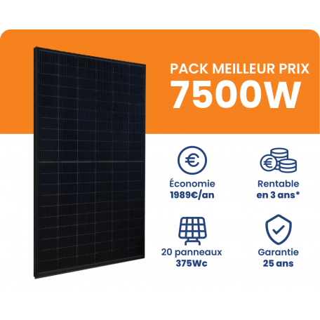 profitez de votre énergie renouvelable avec notre kit solaire discount ! conçu pour être économique, facile à installer et écologique, il vous permet de réduire vos factures d'électricité tout en respectant l'environnement. idéal pour les particuliers et les petites entreprises souhaitant faire des économies tout en investissant dans des solutions durables.