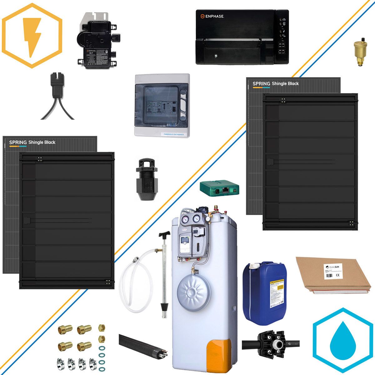 découvrez notre kit solaire en france, parfait pour réduire votre empreinte carbone tout en économisant sur votre facture d'énergie. idéal pour les particuliers et les entreprises, ce kit complet inclut panneaux solaires, onduleurs et instructions d'installation simplifiées.