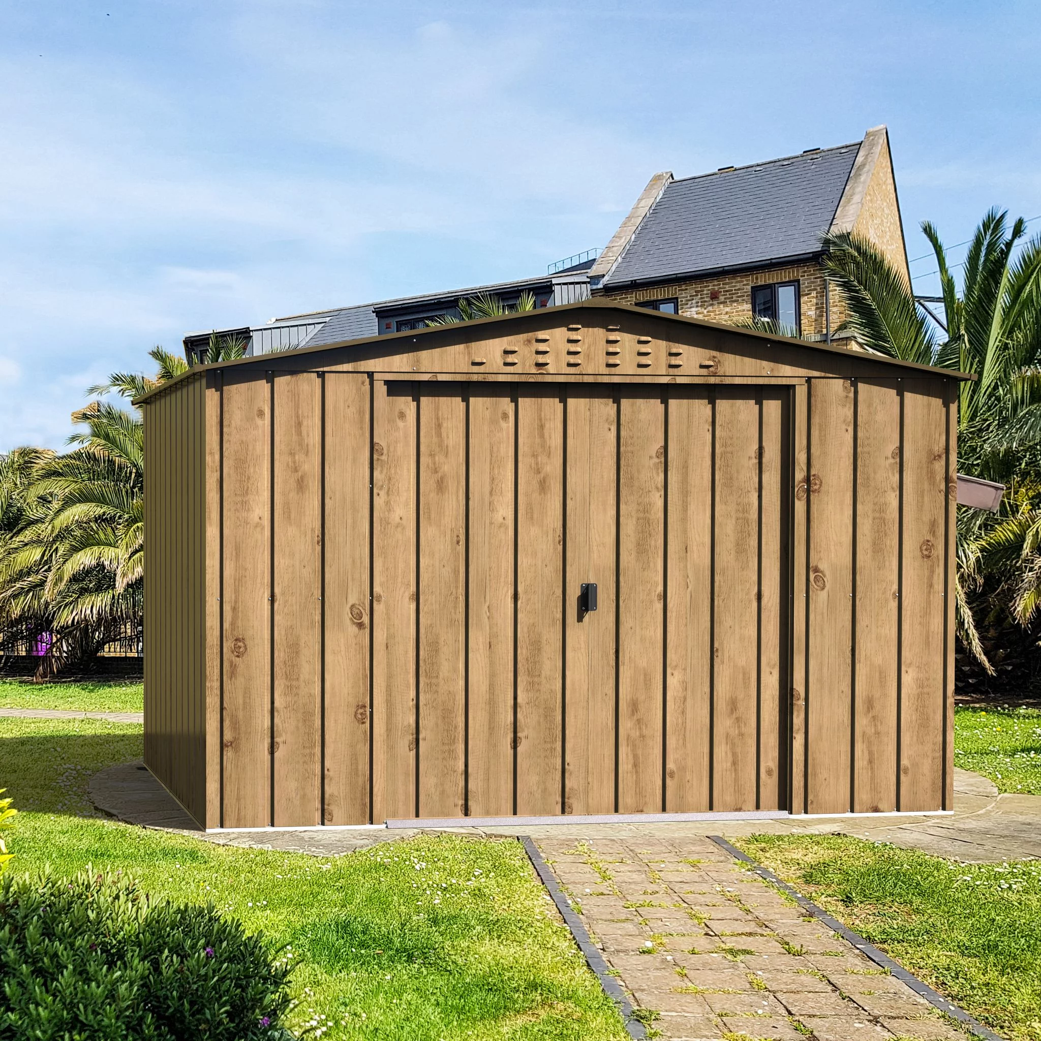 découvrez notre sélection d'abris de jardin polyvalents et esthétiques, idéaux pour ranger vos outils, protéger vos plantes ou créer un espace de convivialité. offrez à votre jardin la touche parfaite avec nos modèles variés, alliant qualité et design.