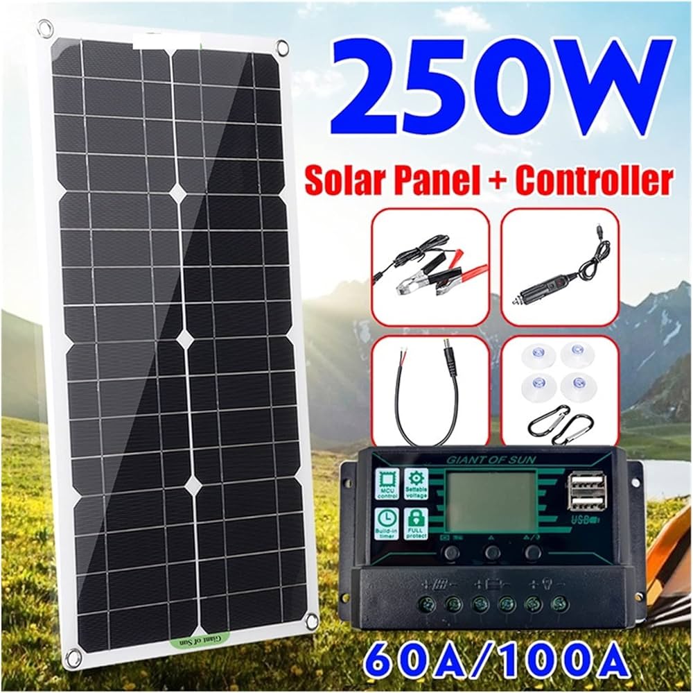 découvrez notre panneau solaire 12v 250w, idéal pour alimenter vos appareils écologiques. profitez d'une énergie durable et économique grâce à cette solution solaire performante et compacte. parfait pour les campings, bateaux ou projets hors réseau.