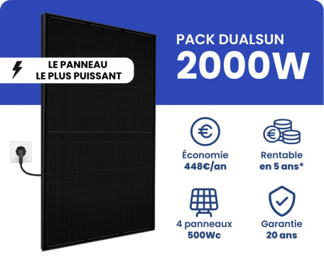 découvrez notre panneau solaire 2000w, une solution écologique et performante pour réduire votre facture d'énergie. idéal pour les particuliers et les professionnels, ce panneau offre une efficacité optimale et une durabilité exceptionnelle. profitez de l'énergie renouvelable dès aujourd'hui !