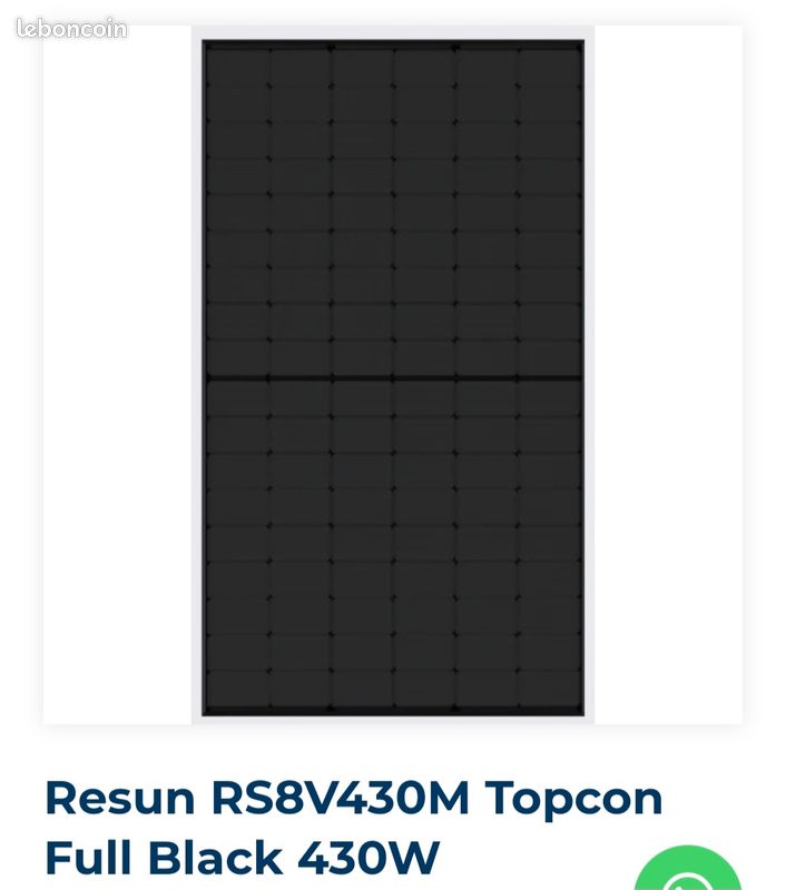 découvrez notre panneau solaire de 430w, une solution éco-responsable et performante pour optimiser votre production d'énergie solaire. idéal pour les foyers et les entreprises, il vous permet de réduire vos factures d'électricité tout en contribuant à la préservation de l'environnement.