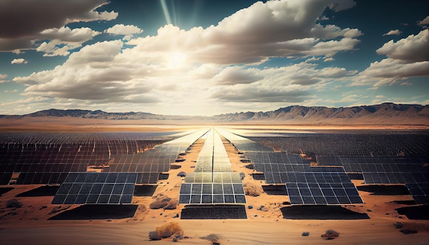 découvrez comment les panneaux solaires dans les déserts transforment l'énergie solaire en électricité durable, offrant des solutions innovantes pour les régions arides tout en préservant l'environnement.