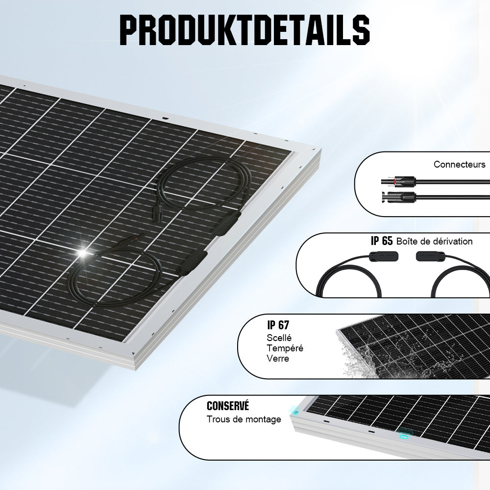 découvrez les avantages des panneaux solaires monocristallins, une solution efficace et durable pour produire de l'énergie solaire. maximisez votre production d'électricité tout en contribuant à la protection de l'environnement grâce à cette technologie avancée.