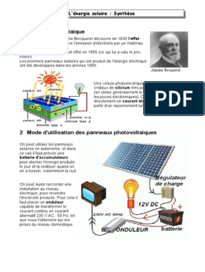 découvrez notre formation gratuite en pdf sur l'énergie photovoltaïque et apprenez à maîtriser les fondamentaux de l'énergie solaire. améliorez vos compétences et plongez dans l'univers des panneaux solaires grâce à des ressources accessibles et pratiques.