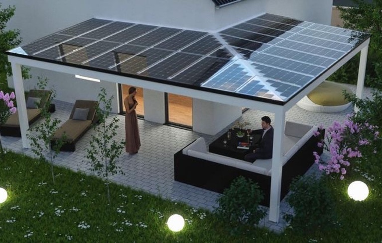 découvrez notre pergola solaire, une solution élégante et moderne pour profiter de votre espace extérieur tout en bénéficiant d'une protection efficace contre le soleil. idéale pour les terrasses et jardins, elle allie confort, esthétisme et respect de l'environnement.