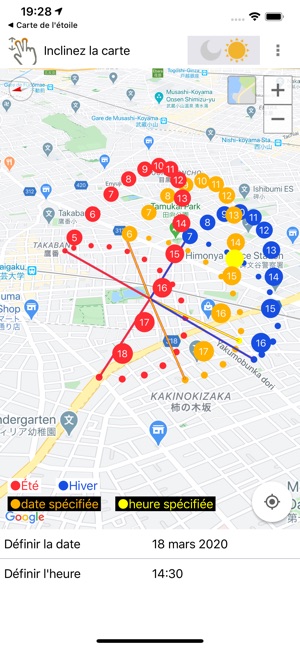 découvrez comment utiliser google maps pour localiser la position du soleil à tout moment de la journée. explorez la fonctionnalité qui vous permet de visualiser l'angle et la trajectoire du soleil afin de planifier vos activités en extérieur.