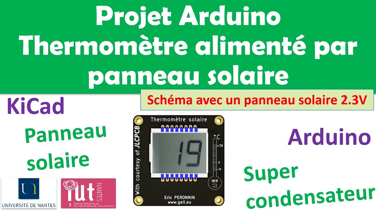 découvrez notre projet arduino solaire innovant, qui allie technologie et énergie renouvelable. apprenez à créer des systèmes autonomes alimentés par l'énergie solaire, optimisez vos compétences en programmation et en électronique, et contribuez à un avenir durable tout en réalisant des projets captivants.