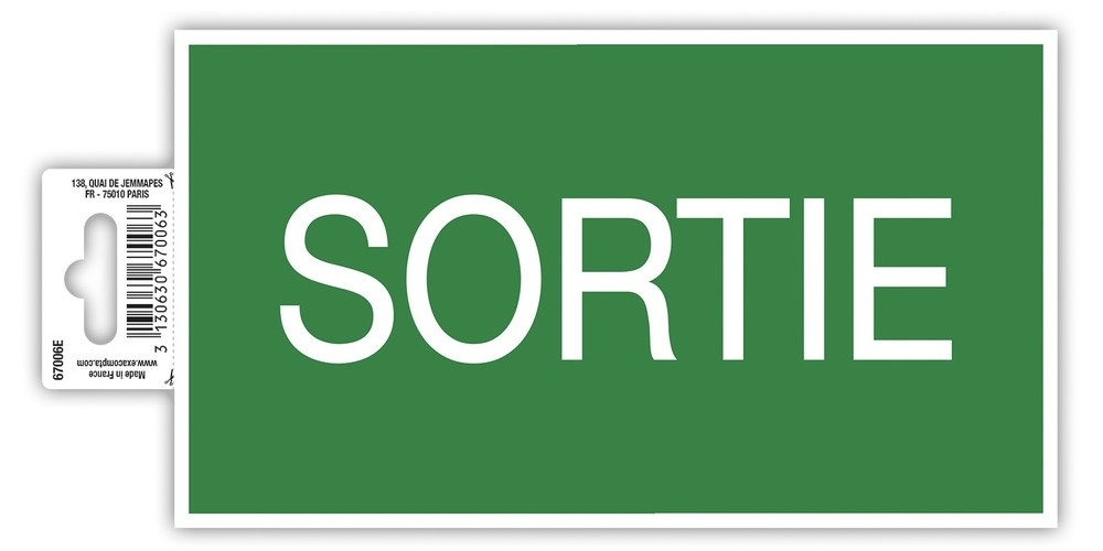 découvrez notre sélection de panneaux de sortie, idéals pour assurer une signalisation claire et efficace dans vos espaces publics ou privés. sécurisez vos lieux tout en respectant les normes de circulation.