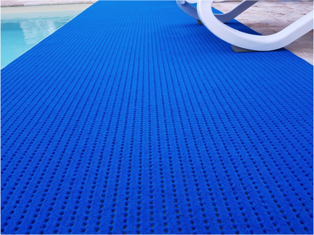 découvrez notre sélection de tapis pour piscine, conçus pour améliorer le confort et la sécurité de votre espace aquatique. idéals pour protéger vos pieds du froid et des surfaces glissantes, nos tapis sont disponibles dans divers styles et matériaux. parfait pour embellir votre piscine tout en garantissant praticité et élégance.