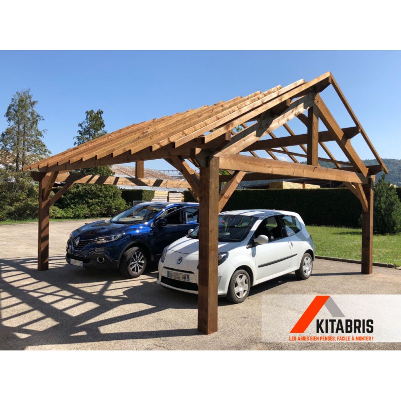 découvrez notre sélection d'abris en bois pour voitures, alliant esthétisme et protection. protégez votre véhicule des intempéries tout en embellissant votre jardin. faciles à installer et durables, nos abris en bois sont la solution idéale pour un garage extérieur à la fois pratique et élégant.