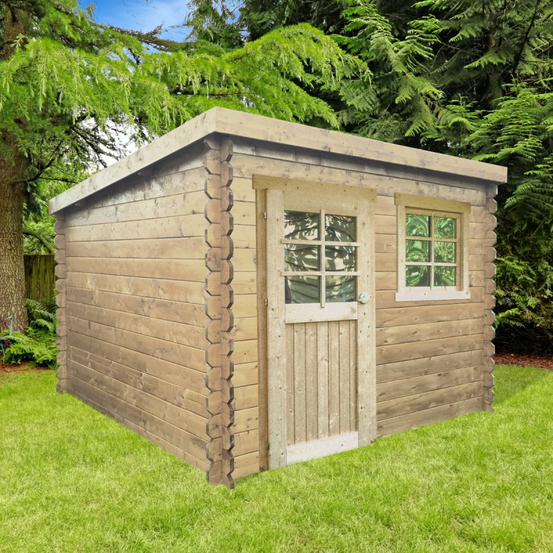 découvrez notre abri de jardin en bois monopente, alliant esthétisme et praticité. parfait pour optimiser l'espace de votre jardin, cet abri offre une solution idéale pour le rangement de vos outils et accessoires de jardin, tout en s'intégrant harmonieusement à votre extérieur.
