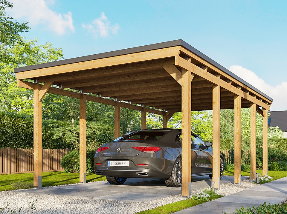découvrez notre abri voiture 1 pente, conçu pour protéger votre véhicule des intempéries tout en ajoutant une touche esthétique à votre extérieur. durable et pratique, cet abri est idéal pour optimiser l'espace tout en garantissant une protection efficace.